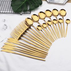 Very Beautiful & Colorful Stainless Steel Dinnerware Set