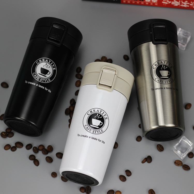 Stainless Steel Travel Vacuum Coffee Cup