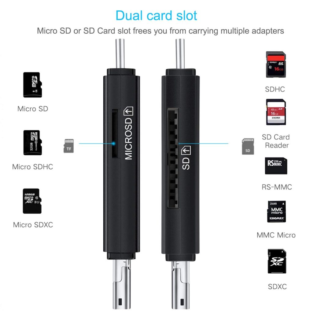 Smart All-in-One Micro SD Card Reader-Computer Accessories for Sale